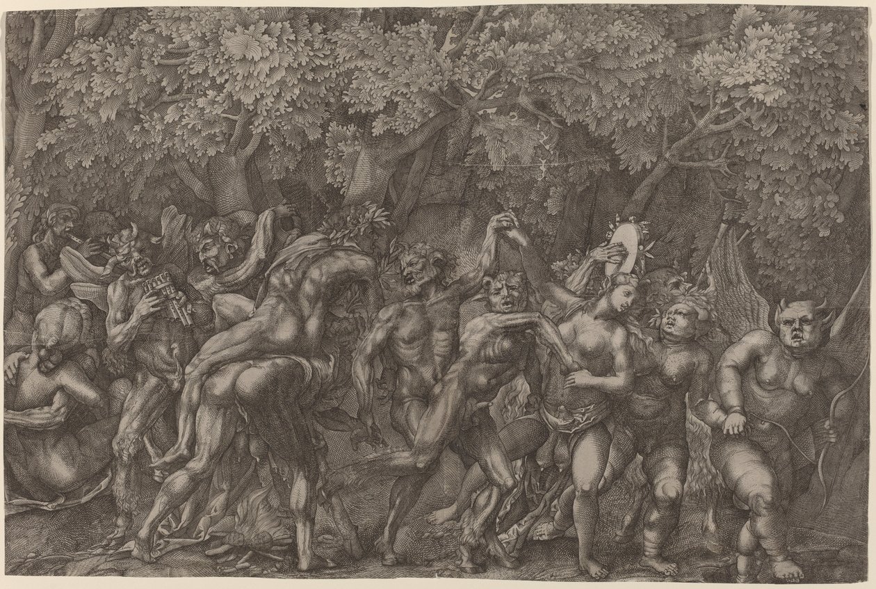 Bacchanale by Giulio Sanuto
