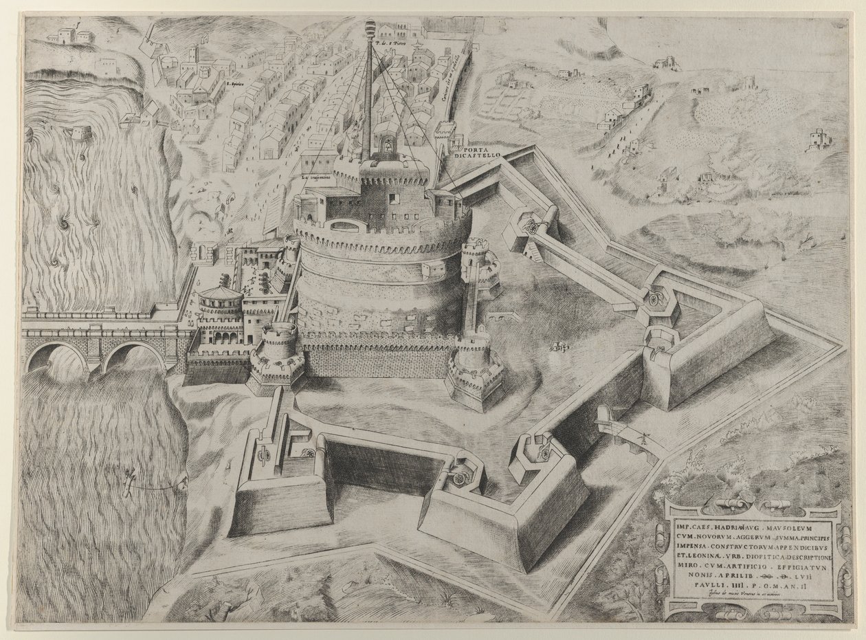 Speculum Romanae Magnificentiae: Castello Sant' Angelo