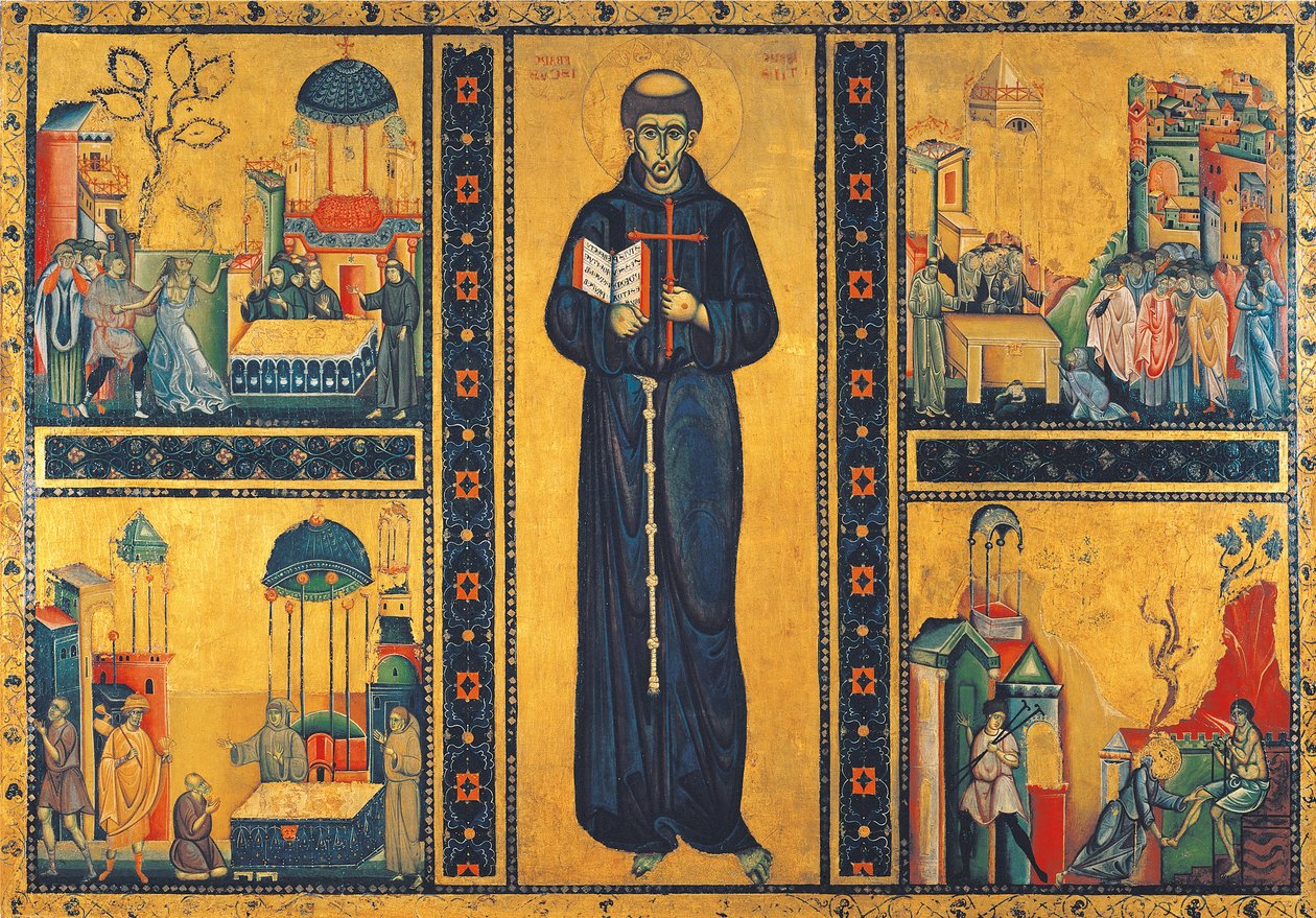 St Francis and the stories of his life by Giunta Pisano