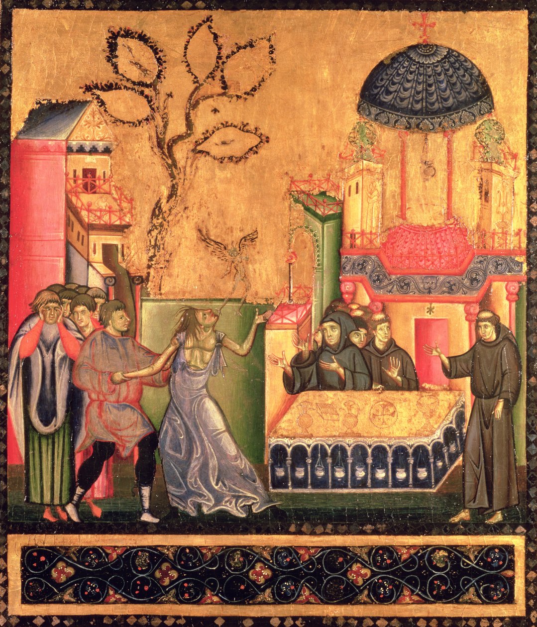 The Altarpiece of St. Francis (detail) by Giunta Pisano