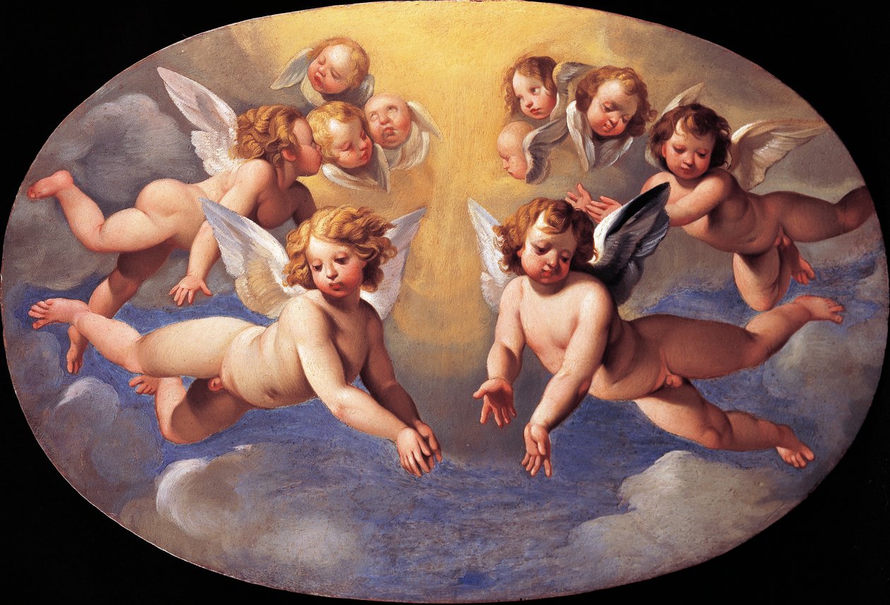 Glory of angels by Giuseppe Cesari