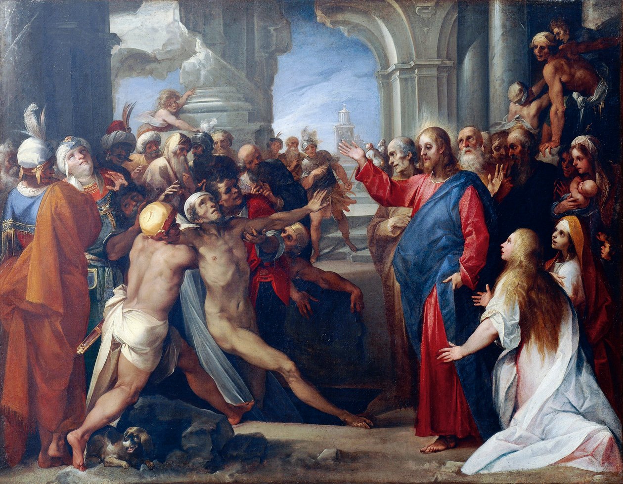 The Raising of Lazarus, by Giuseppe Cesari by Giuseppe Cesari