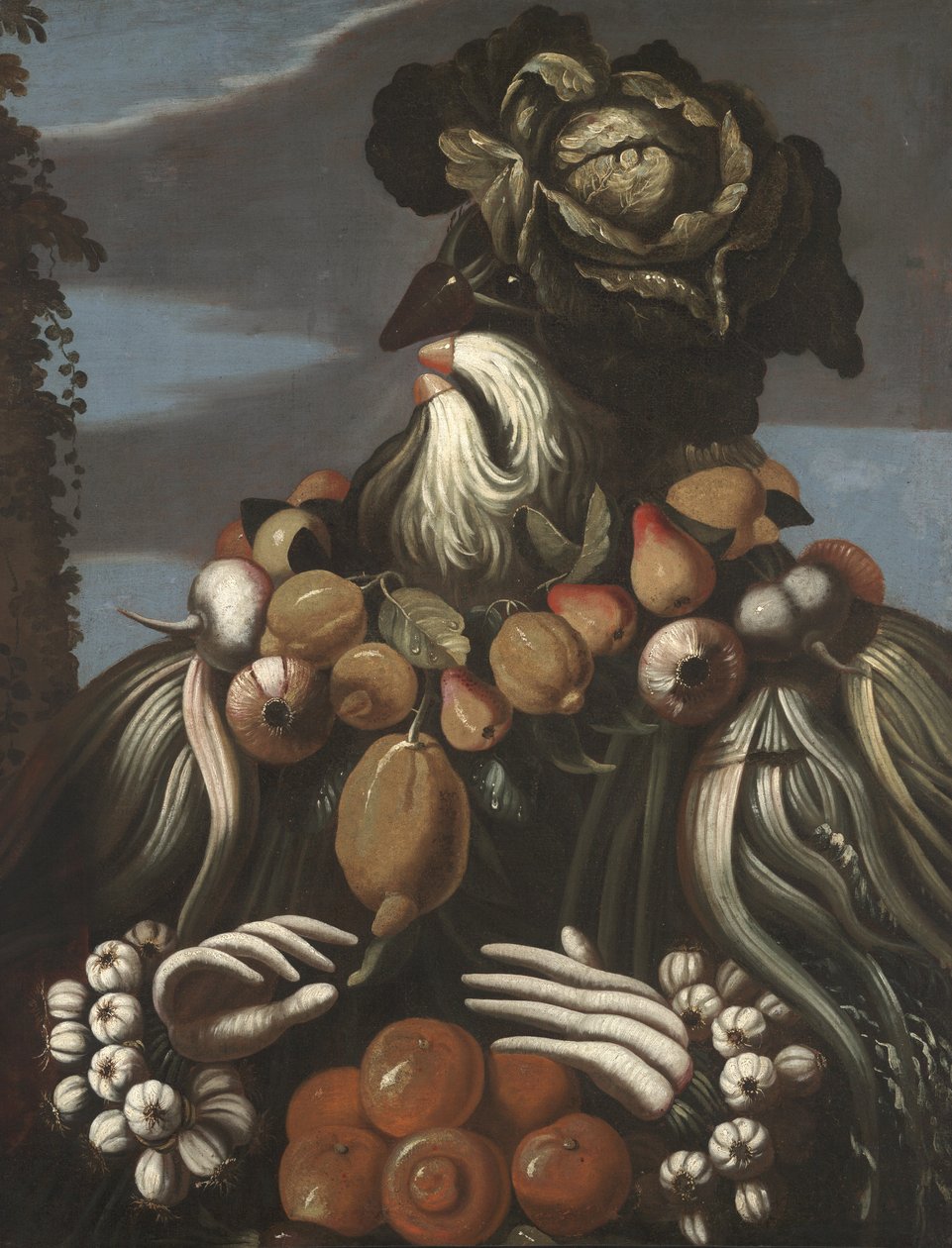 Winter by Giuseppe Arcimboldo: Premium art reproduction