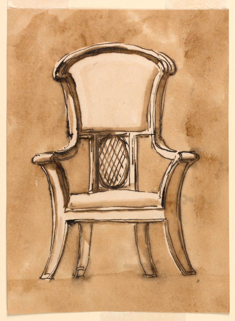Armchair by Giuseppe Barberi
