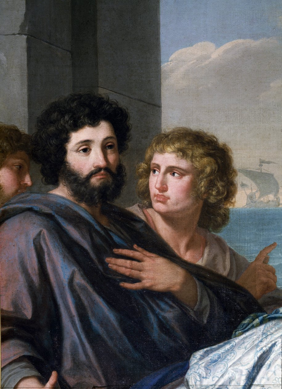 Saint Paula Leaving for the Holy Land by Giuseppe Bottani