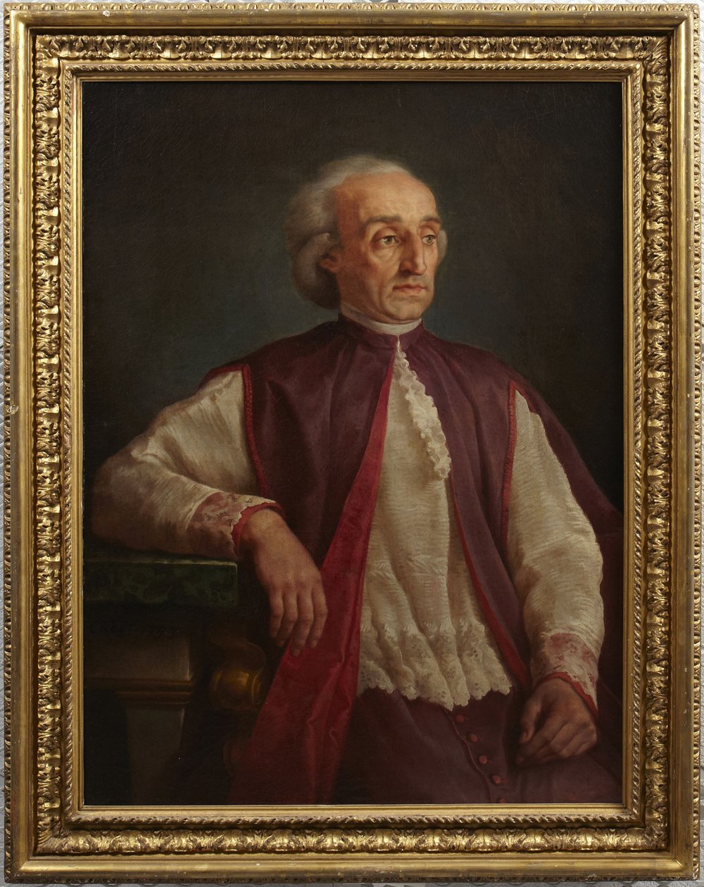 Portrait of a Cleric by Giuseppe Cades