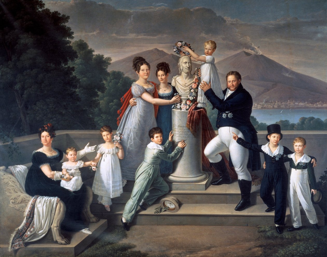 Francis I of Two Sicilies by Giuseppe Cammarano