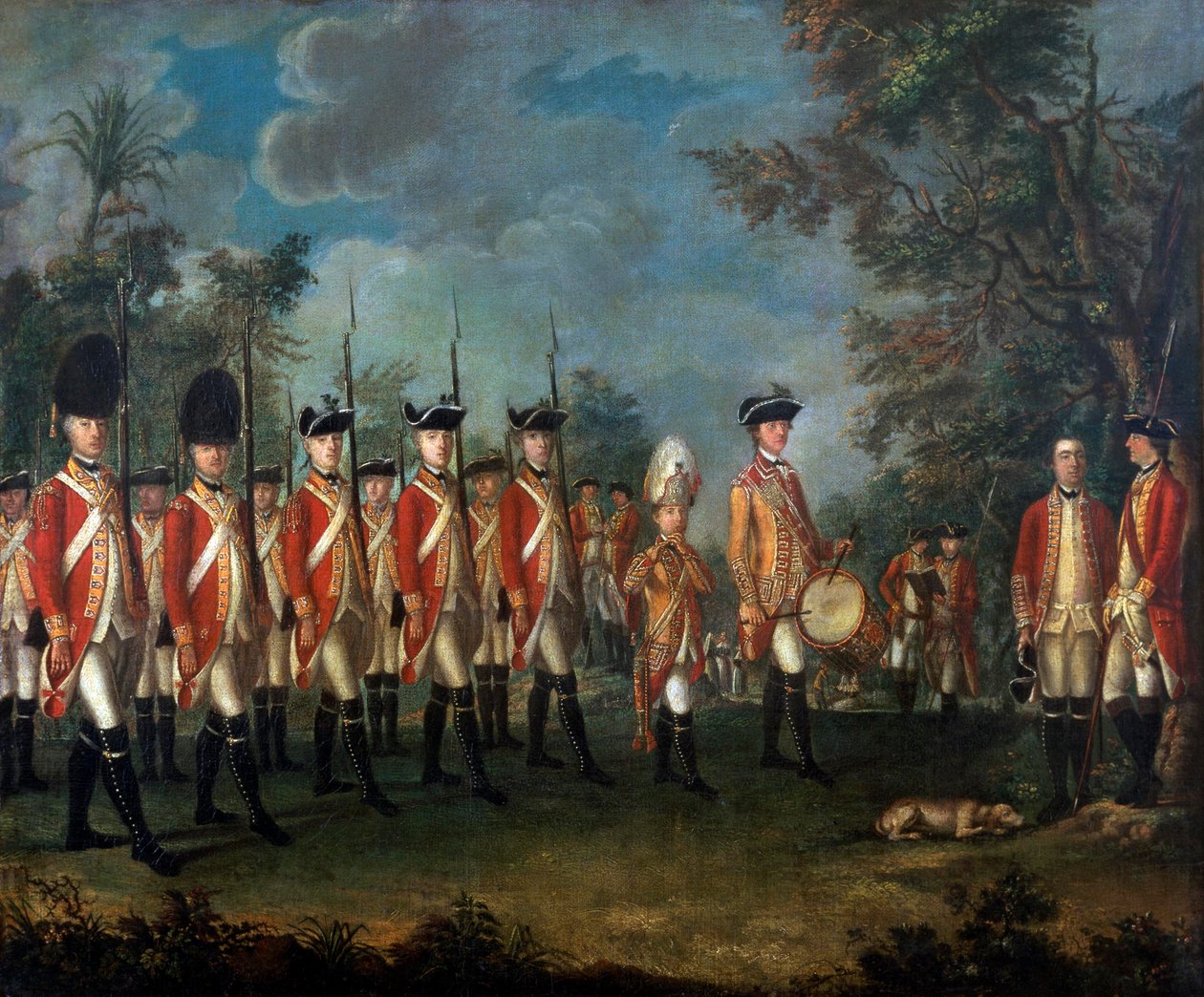 Lord George Lennox, Colonel of the 25th Regiment of Foot, c.1771 by Giuseppe Chiesa