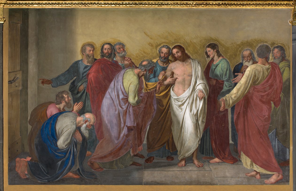 Presbytery, Disbelief of St. Thomas 1832 by Giuseppe Diotti