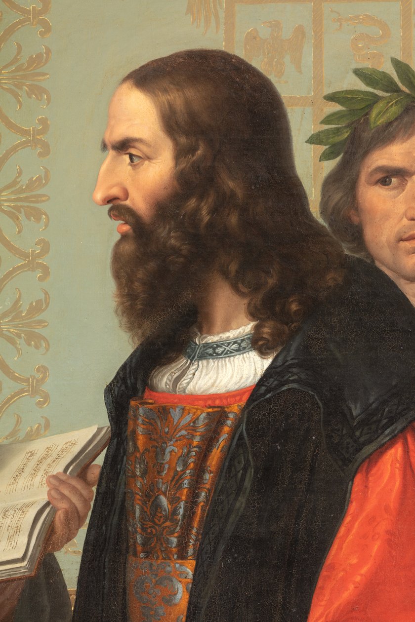 The Court of Ludovico il Moro (detail) by Giuseppe Diotti