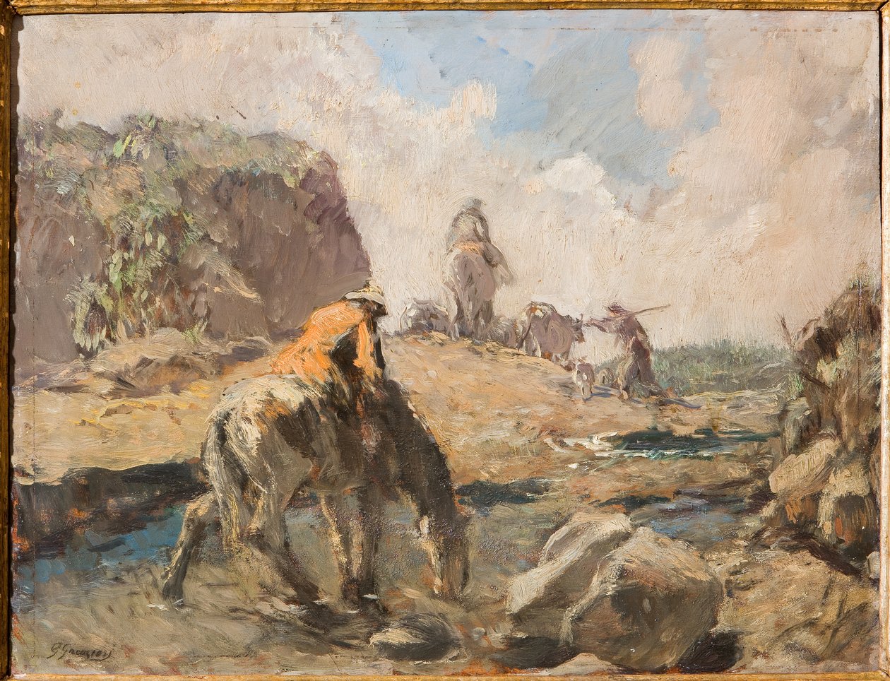 The Ford by Giuseppe Graziosi