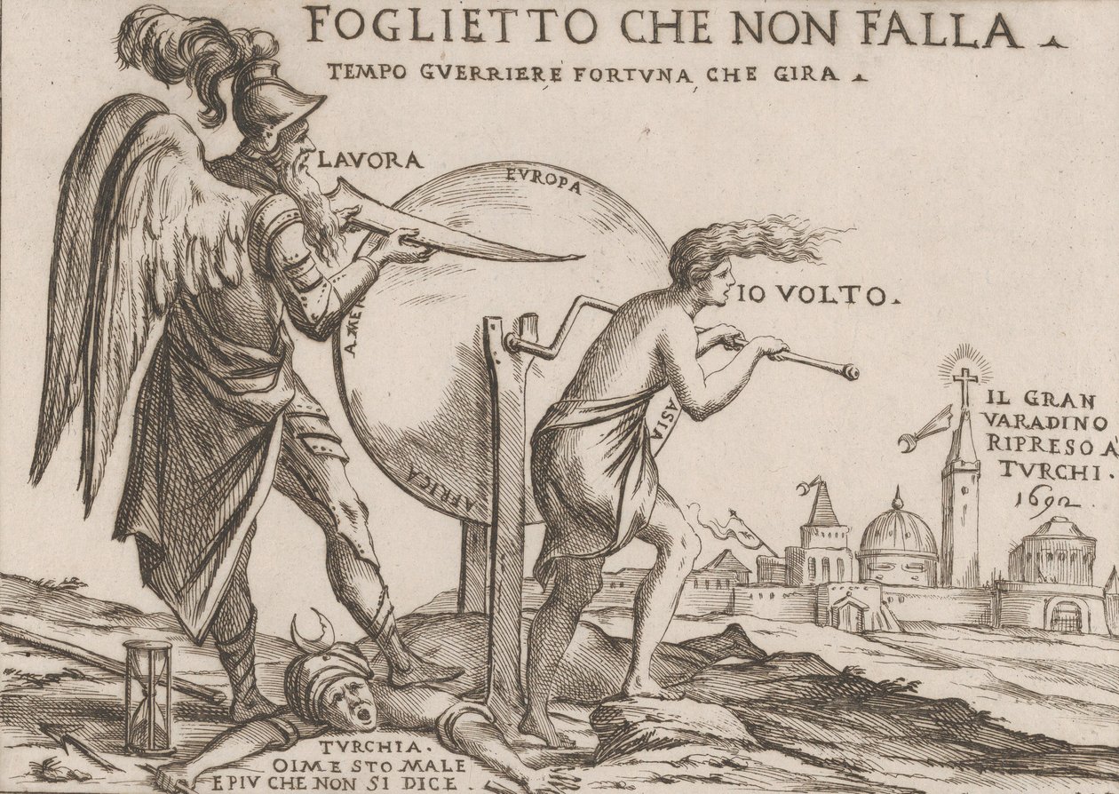 An Allegory Relating to the Fortunes of the Turks by Giuseppe Maria Mitelli