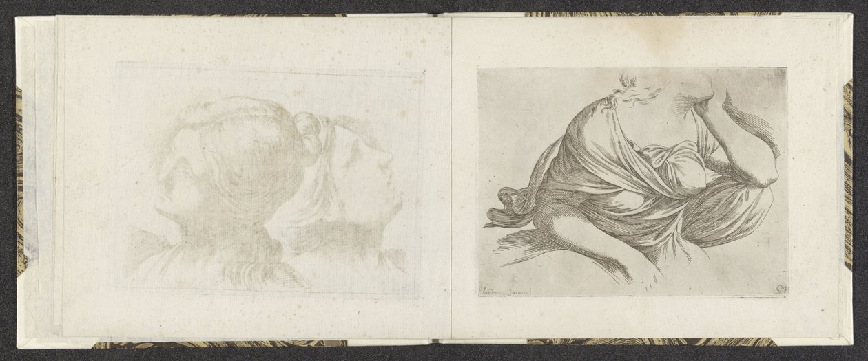 Upper Body of a Woman by Giuseppe Maria Mitelli