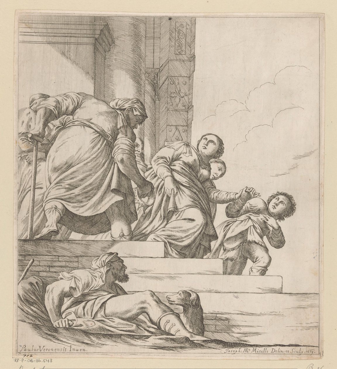 Queen Vashti is Banished by Giuseppe Maria Mitelli