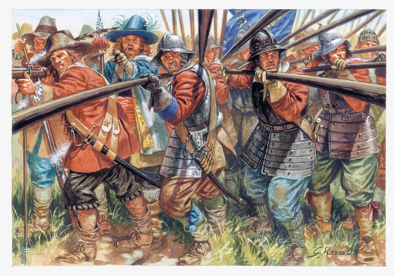 First English Revolution Infantrymen Of Oliver Cromwell s New Model Army