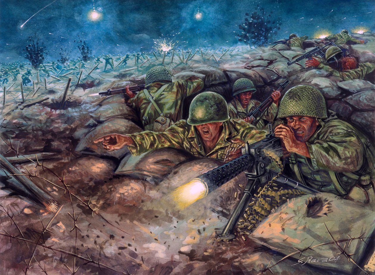 The Battle of Dien Bien Phu: French Army vs. Viet Minh by Giuseppe Rava