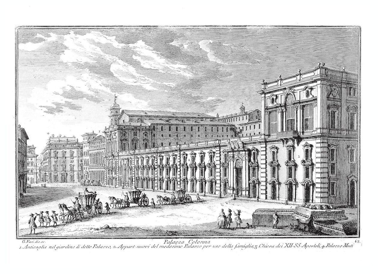 Collection of the Most Beautiful Ancient and Modern Views of Rome... by Giuseppe Vasi