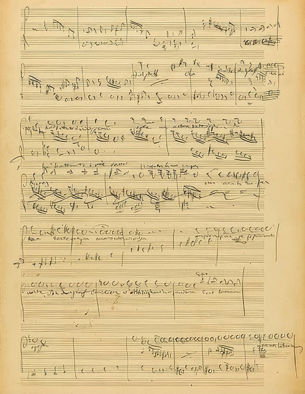 Autograph: Falstaff, Opera in Three Acts by Giuseppe Verdi
