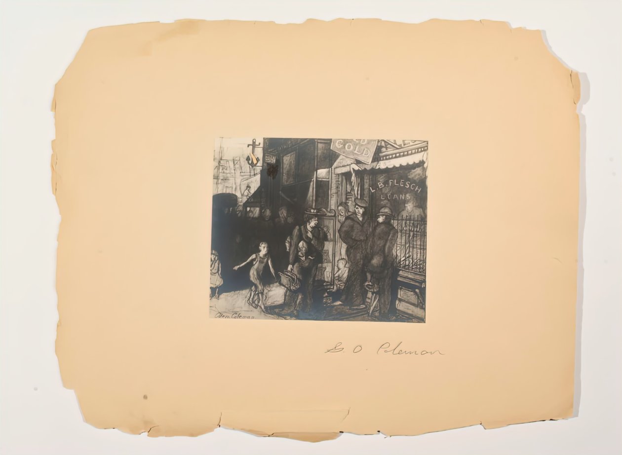 Scenes from the Lives of the People, Portfolio Untitled, c. 1905-1906 by Glenn O Coleman