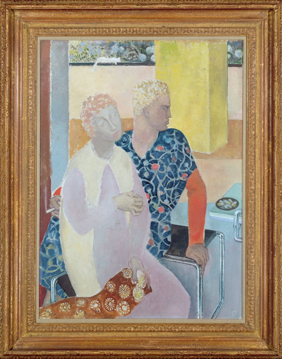 101st Afternoon with Penelope by Glyn Warren Philpot