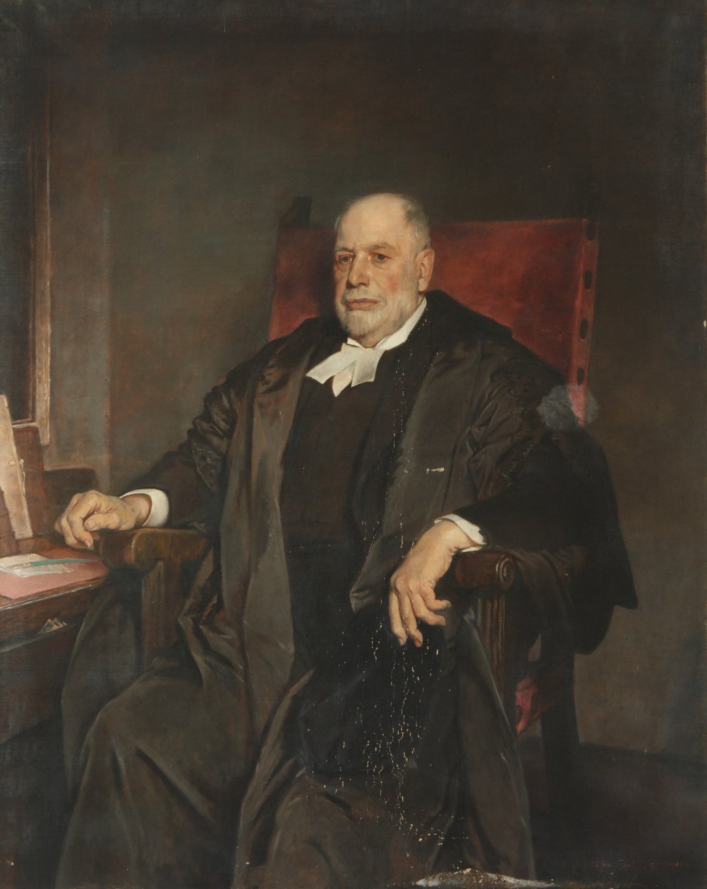 Sir Thomas Herbert Warren, President of Magdalen College by Glyn Warren Philpot