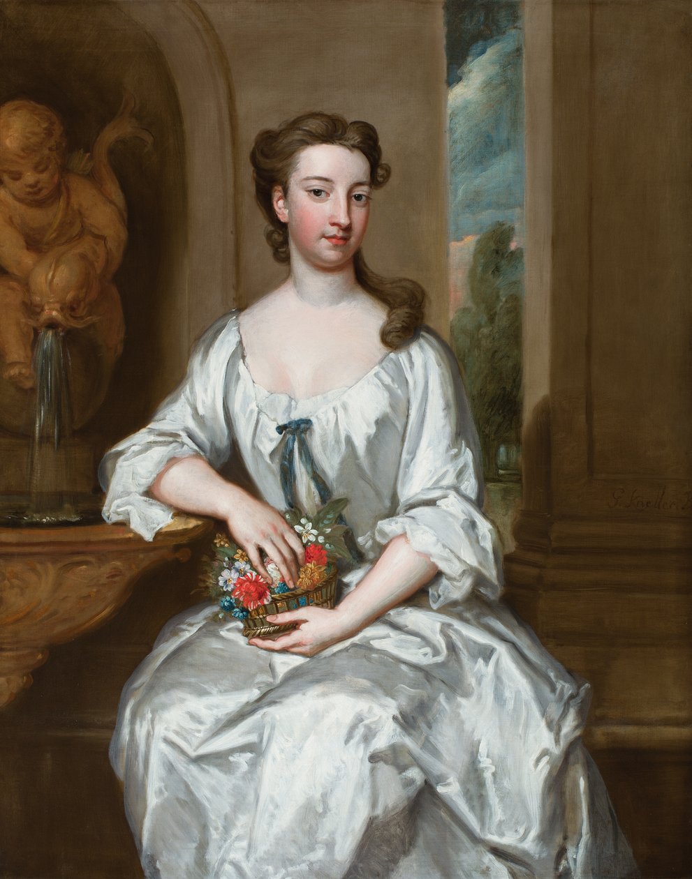 Portrait of Frances Thynne, Duchess of Somerset by Godfrey Kneller