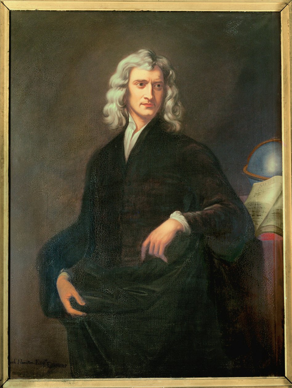 Sir Isaac Newton by Godfrey Kneller