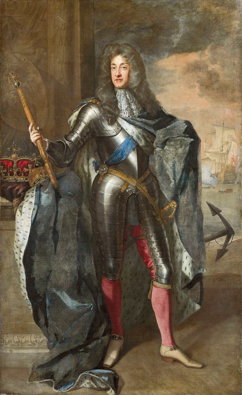 Portrait of King George I of Great Britain by Godfrey Kneller