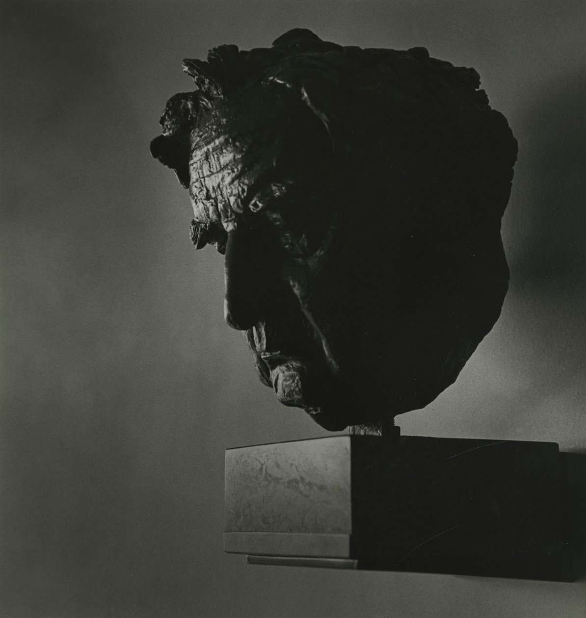 Vaughan Williams head at the Royal Festival Hall by Godfrey Macdominic