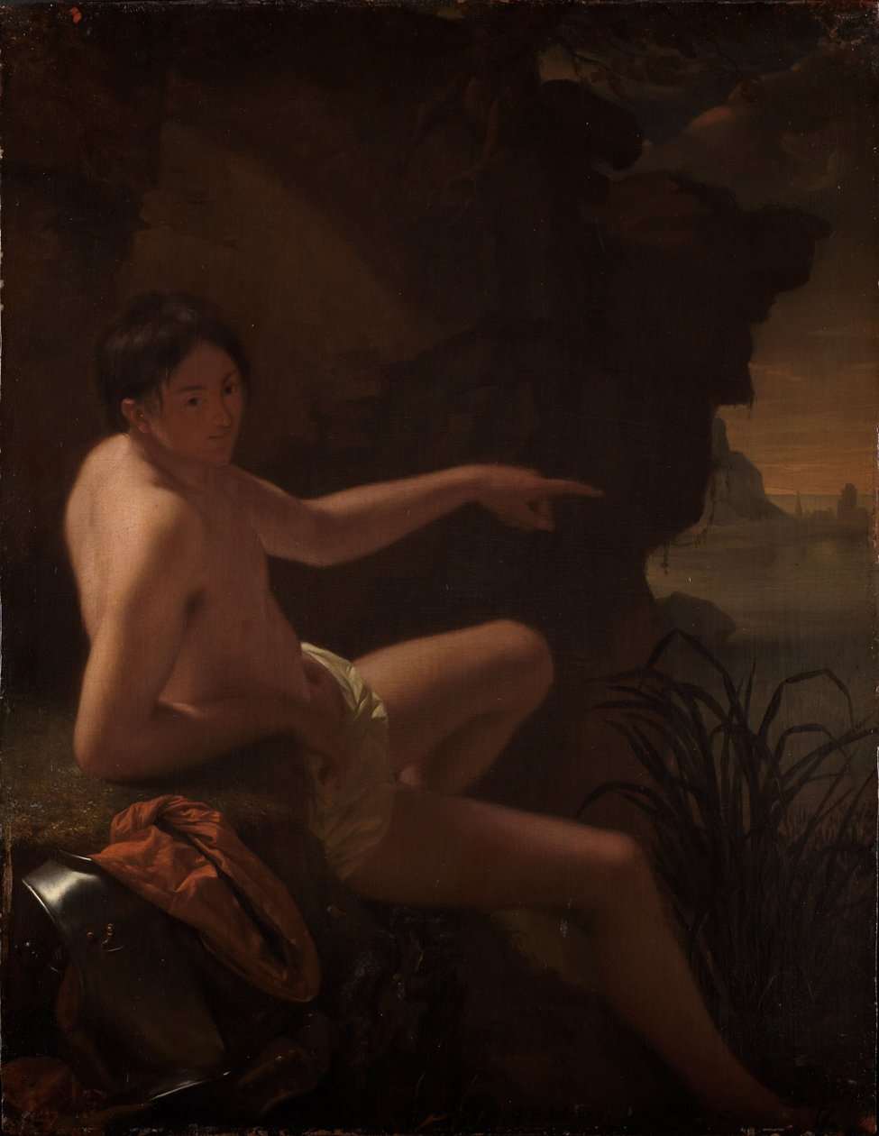 Naked Warrior by Godfried Schalcken