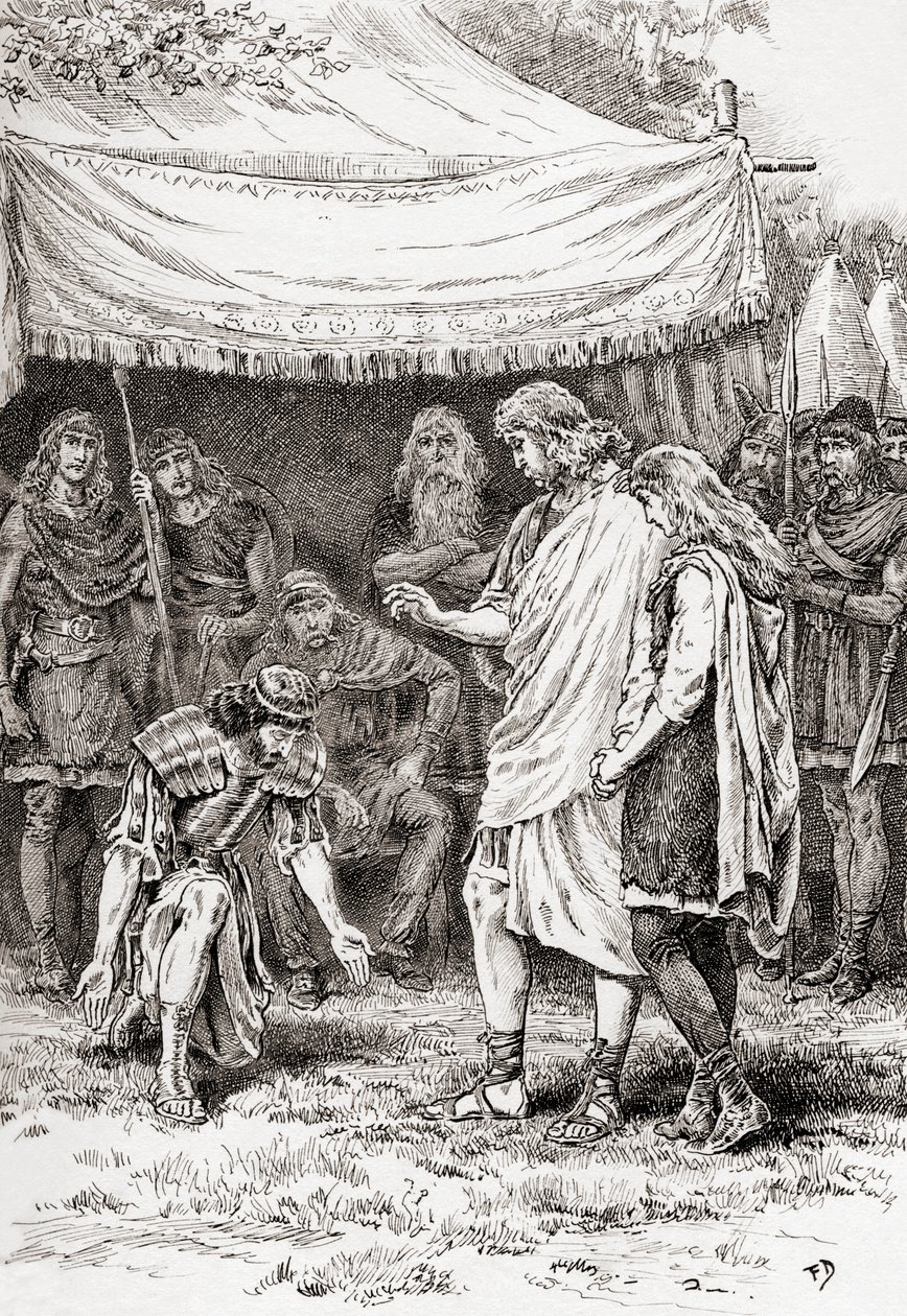 A scene from William Shakespeare
