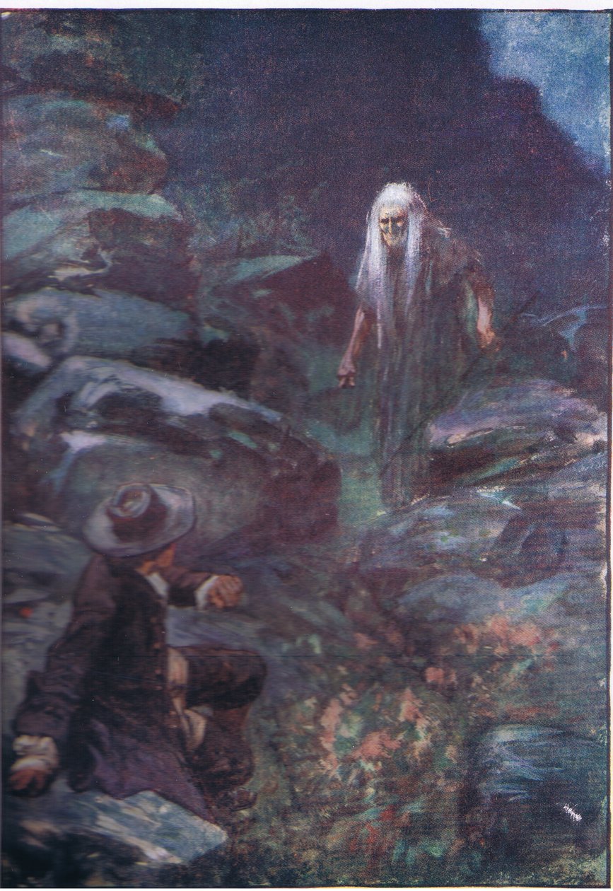 All This While the Fearful Woman Was Coming Near, from Lorna Doone, 1921 by Gordon Frederick Browne
