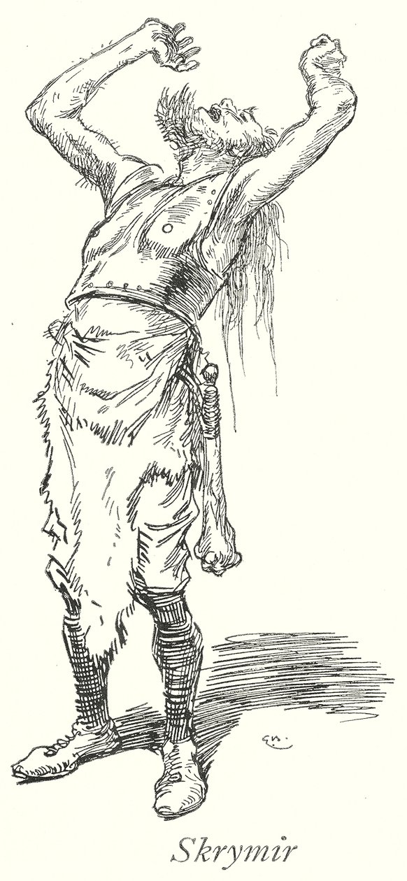 Skrymir by Gordon Frederick (after) Browne