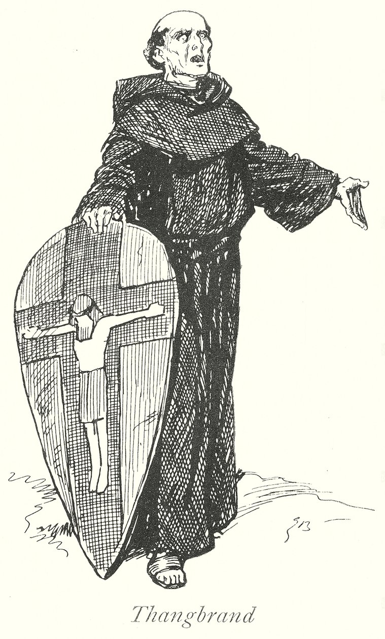 Thangbrand by Gordon Frederick (after) Browne