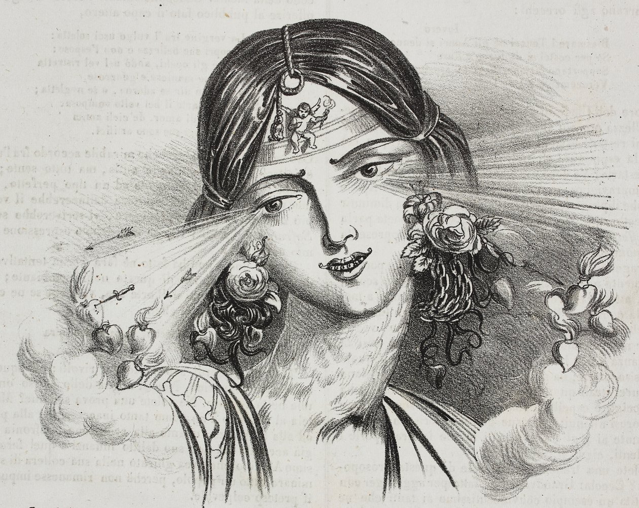 Feminine beauty by Grandville