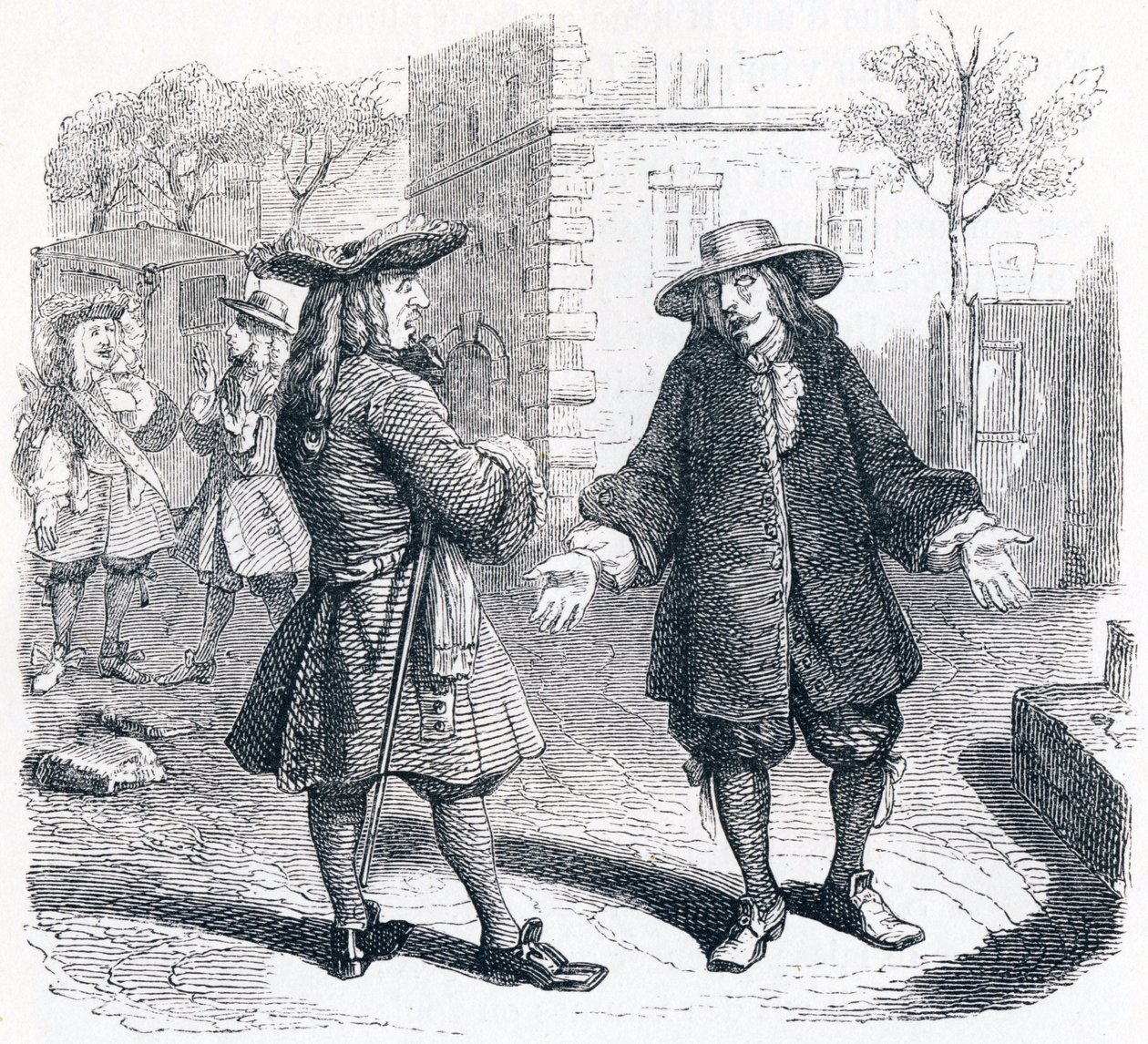 The Ingratitude and the Injustice of Men Towards Fortune - Fables by La Fontaine by Grandville