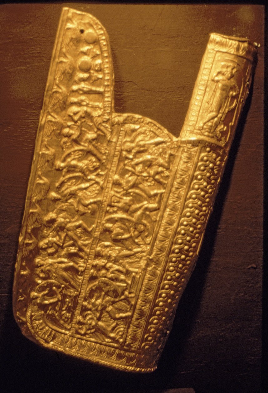 Gold Quiver, from the Tomb of Philip II at Vergina by Greek