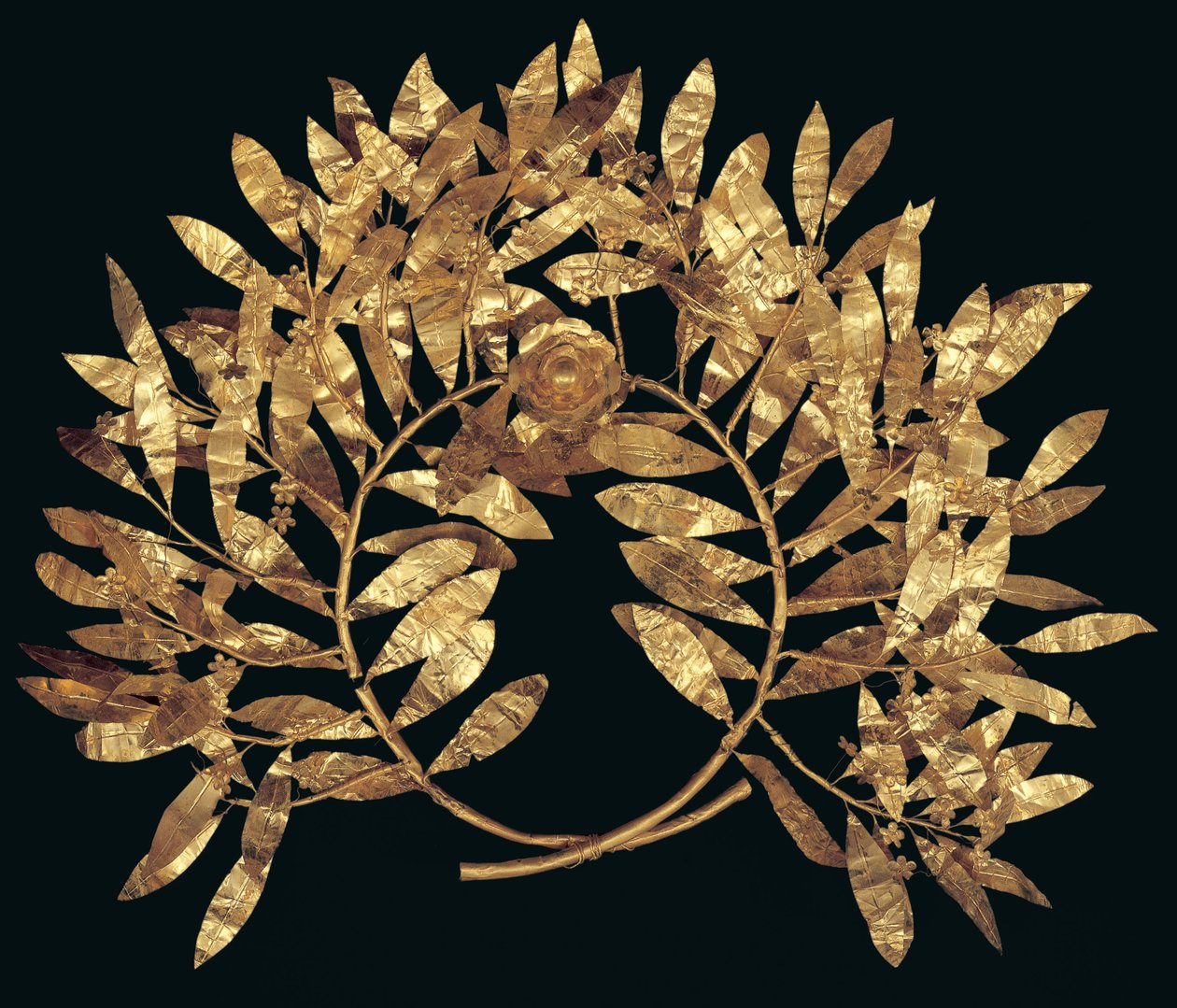 Myrtle Wreath, Possibly from Macedonia, Hellenistic Period by Greek