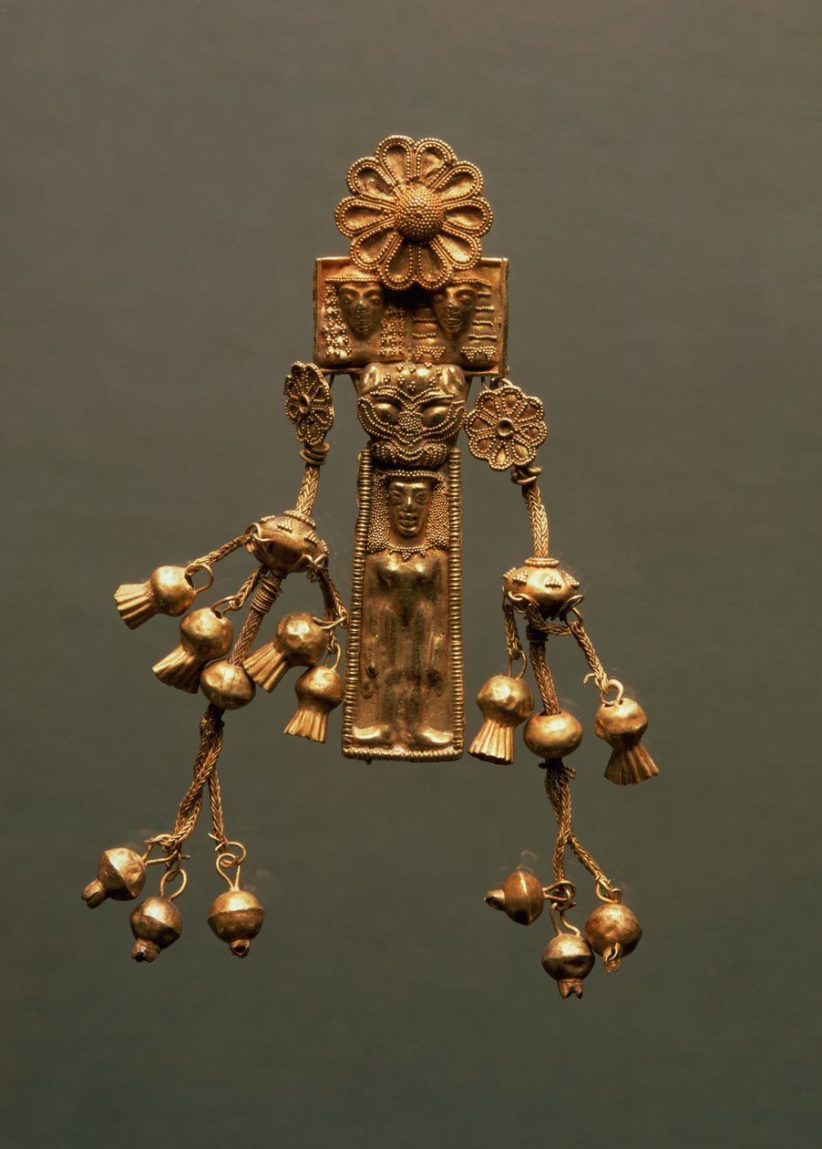 Pendant, from the Camiros necropolis by Greek