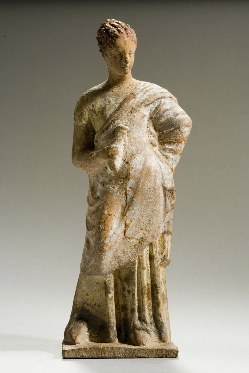 Statuette of a woman, Hellenistic period, c.3rd century BC