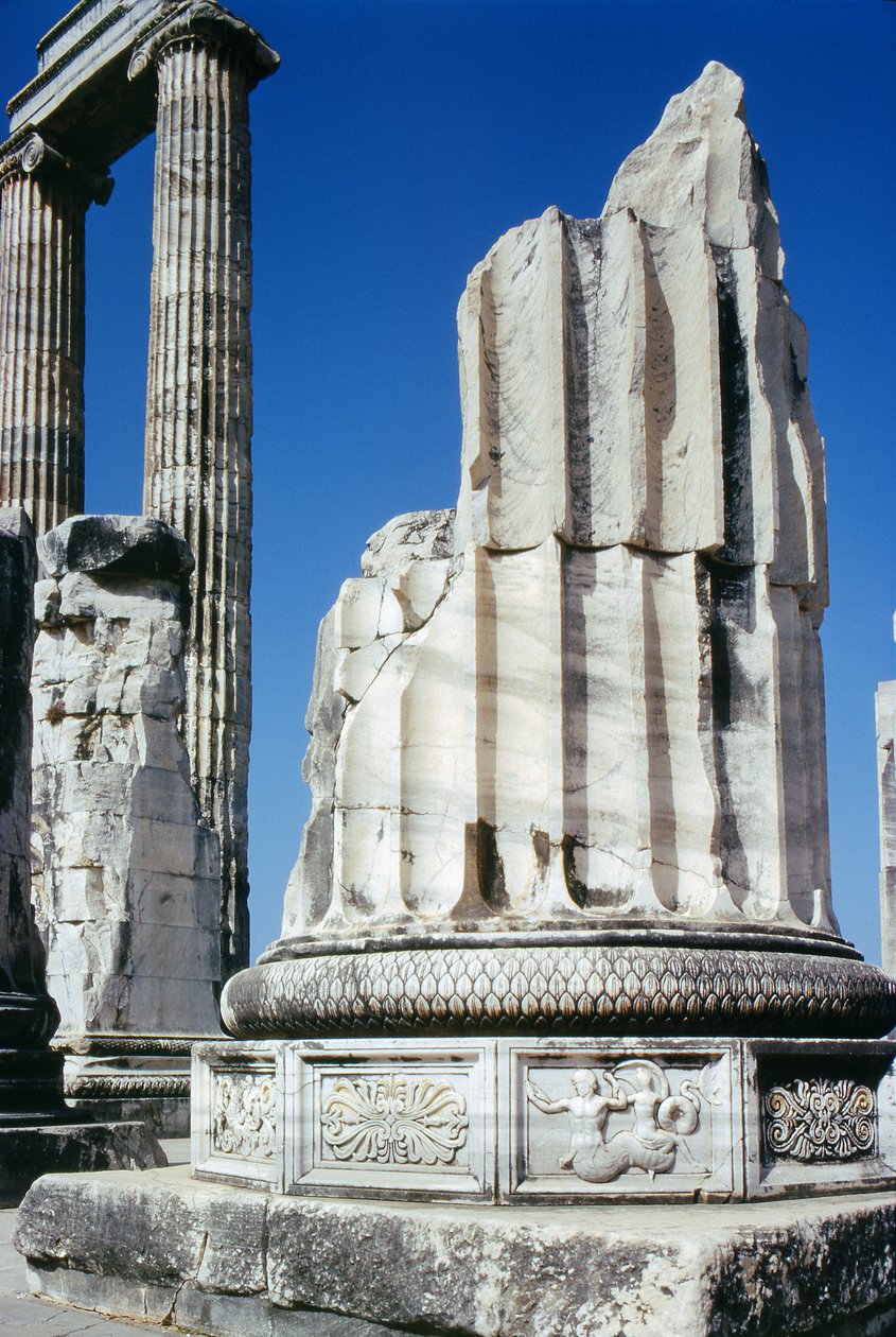 Base of a Column in the Temple of Apollo, c.300 BC