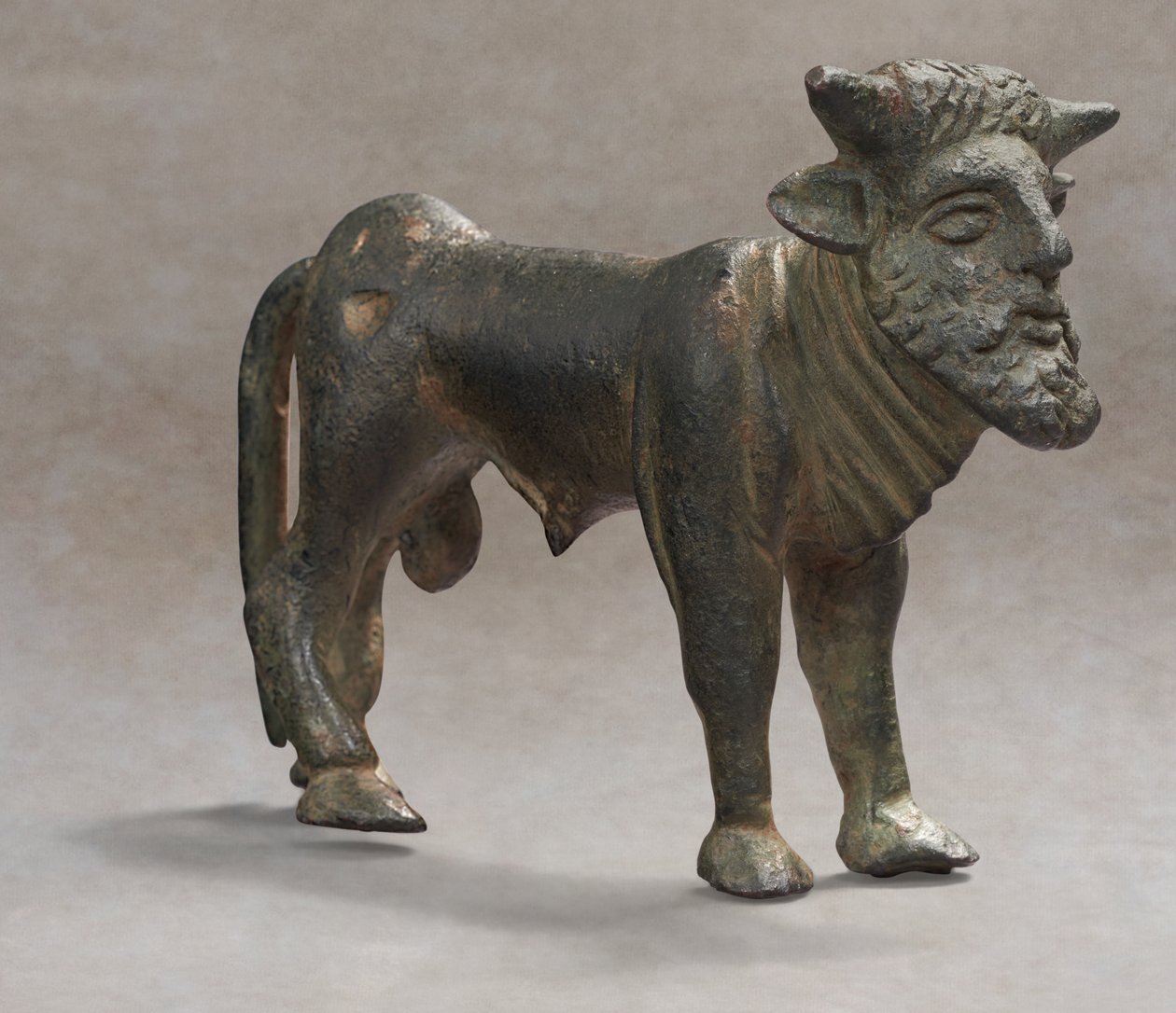 A Greek Bronze Acheloos, c. 500-450 B.C by Greek school