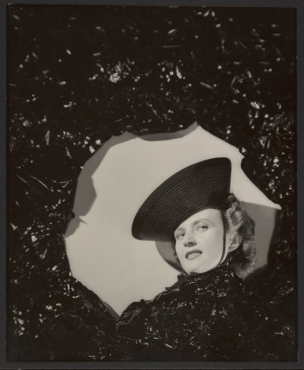 Woman Wearing a Hat by Günther Krampf