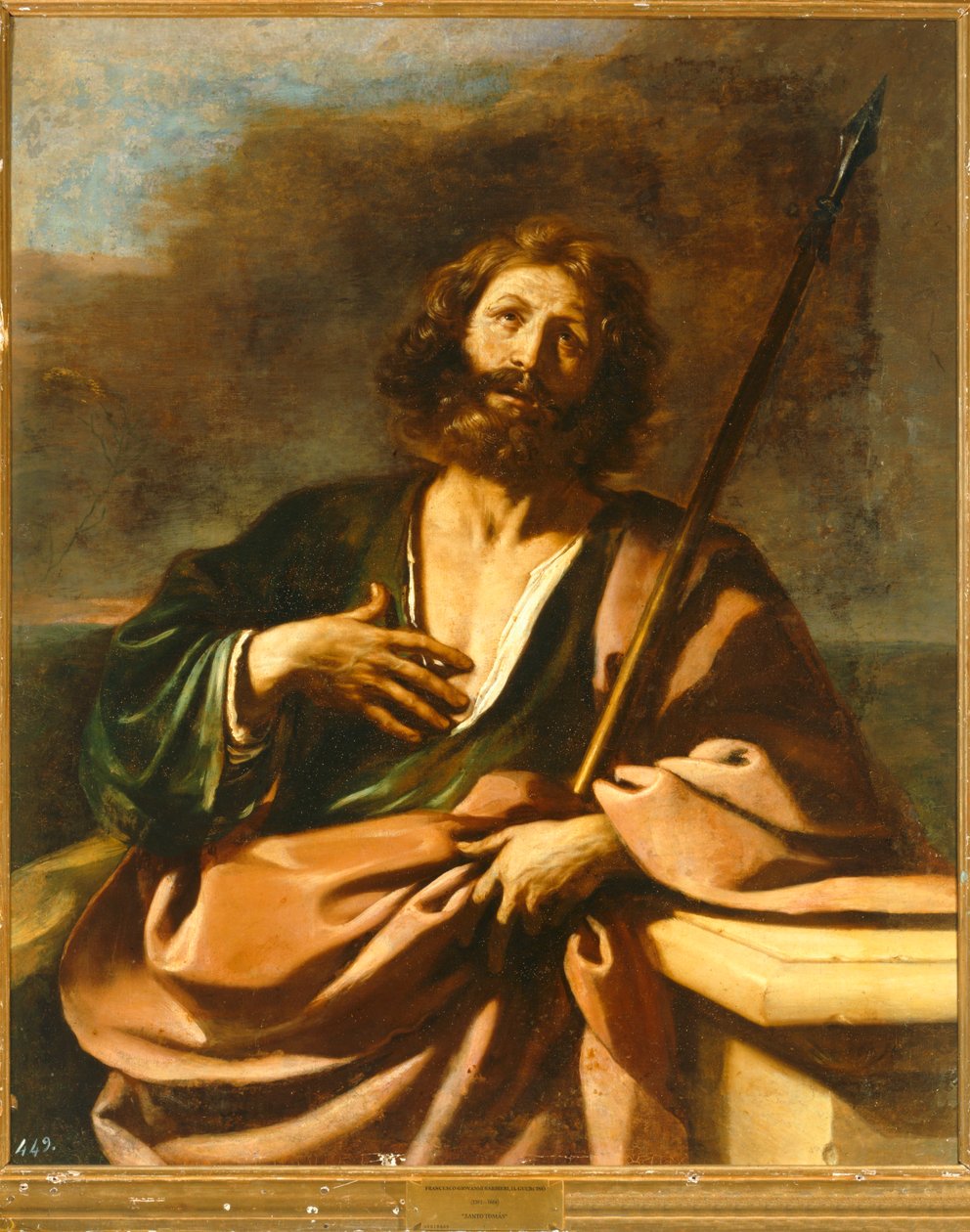 Saint Thomas by Guercino (1591-1666)