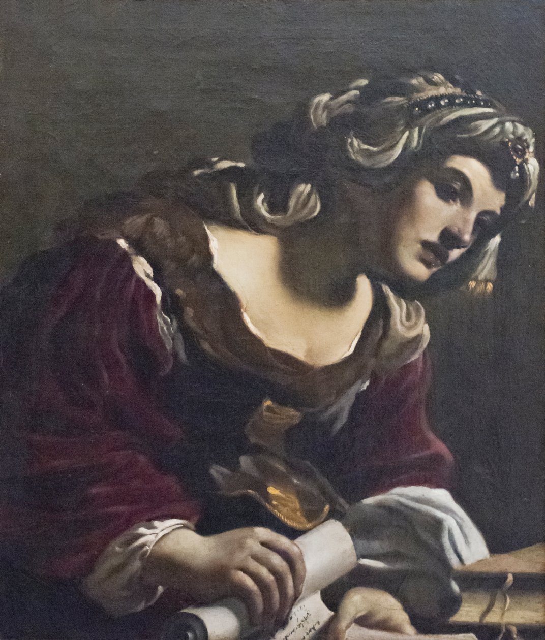 Sibyl by Guercino (1591-1666)