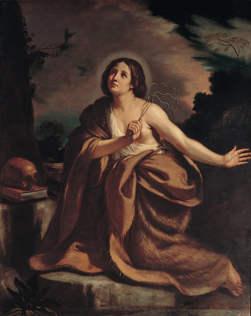 Penitent Magdalene by Guercinos workshop