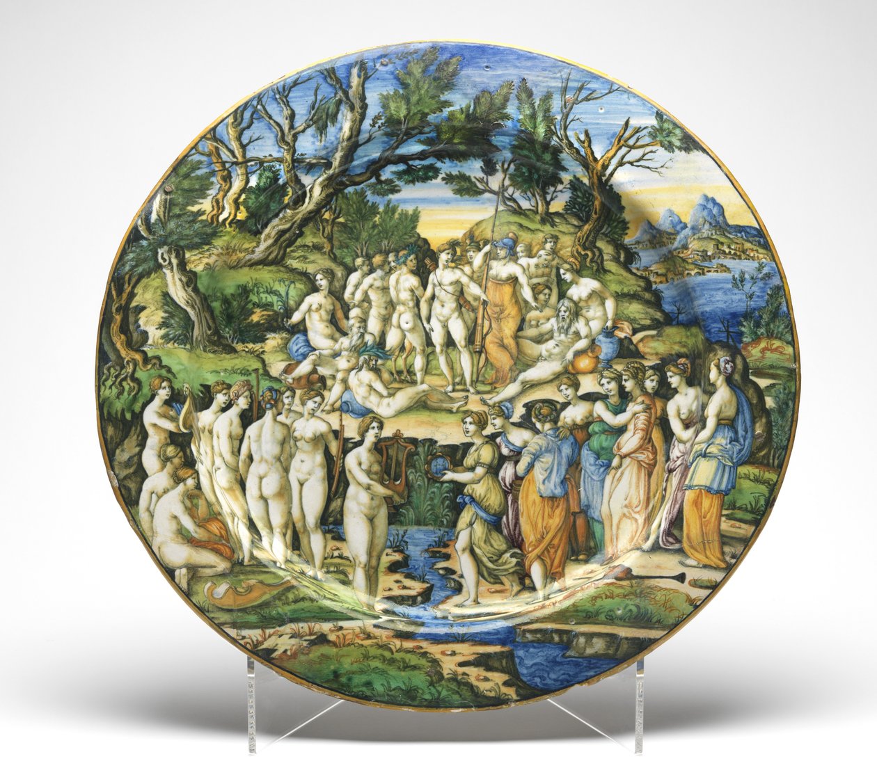 The Contest between the Muses and the Pierides, c.1545-50