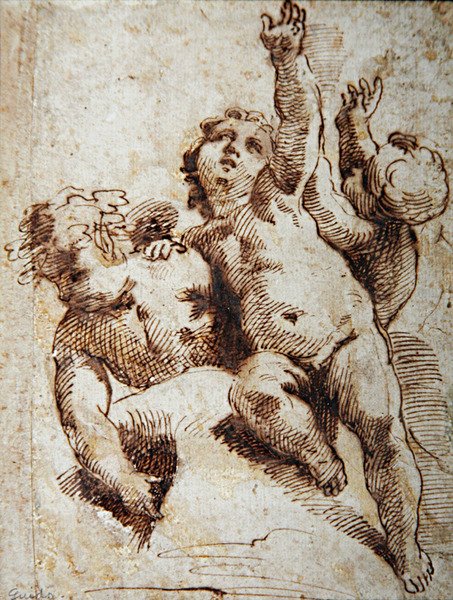 Cherubs, c.1620 by Guido (attr. to) Reni
