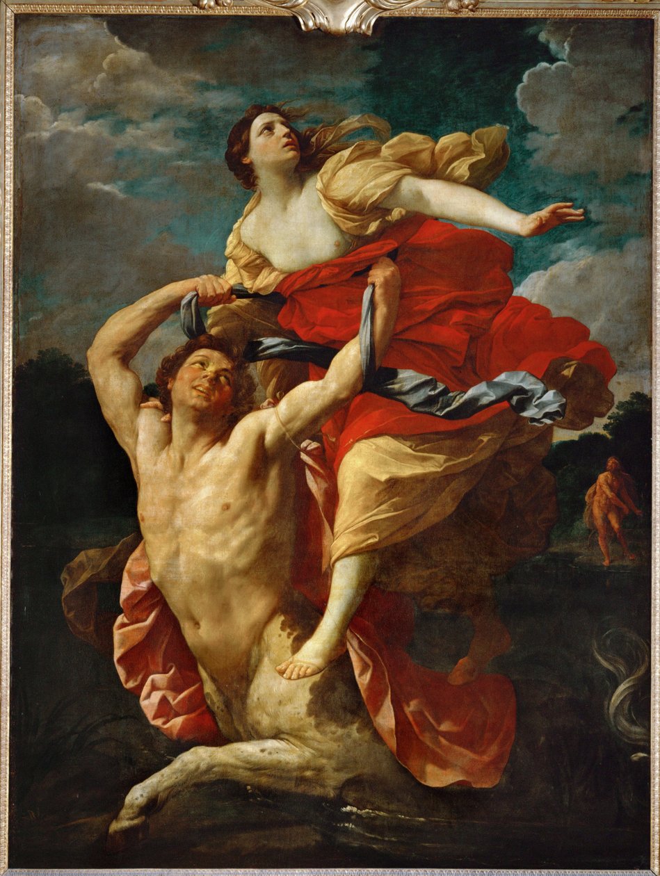 Dejanira Abducted by the Centaur Nessus by Guido (follower of) Reni