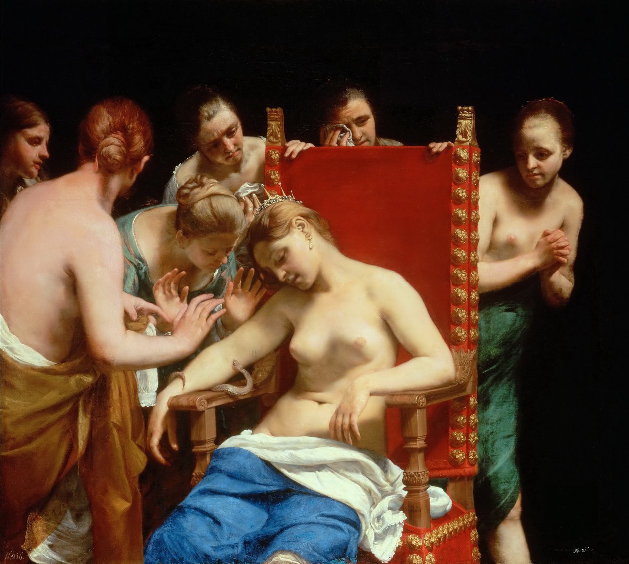 The Death of Cleopatra by Guido Cagnacci